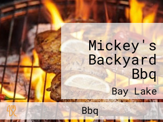 Mickey's Backyard Bbq