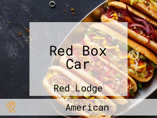 Red Box Car