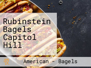 Rubinstein Bagels Capitol Hill