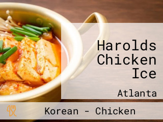 Harolds Chicken Ice