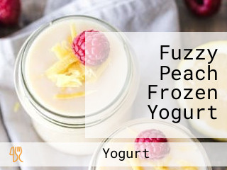 Fuzzy Peach Frozen Yogurt