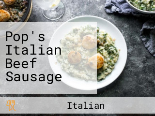 Pop's Italian Beef Sausage
