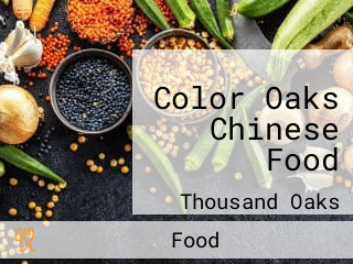 Color Oaks Chinese Food