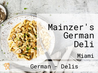 Mainzer's German Deli