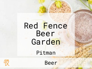 Red Fence Beer Garden