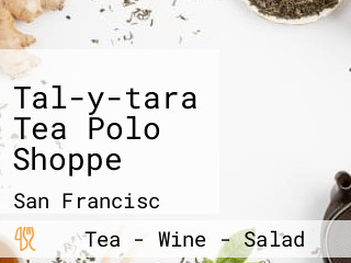Tal-y-tara Tea Polo Shoppe