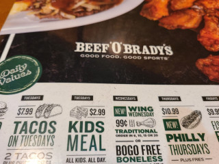 Beef 'o ' Brady 's