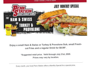 Penn Station East Coast Subs