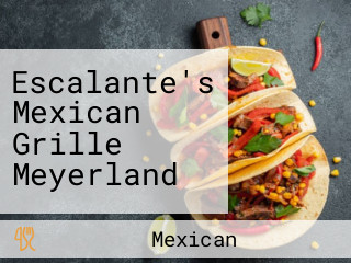 Escalante's Mexican Grille Meyerland