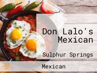 Don Lalo's Mexican