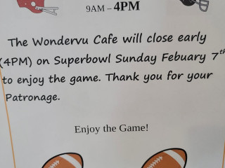 Wondervu Cafe