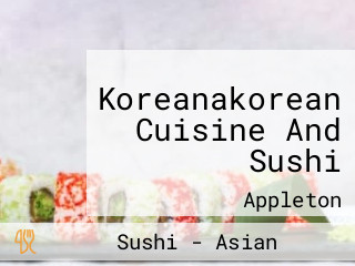 Koreanakorean Cuisine And Sushi
