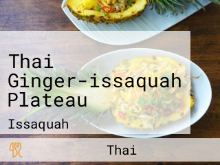Thai Ginger-issaquah Plateau