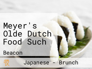 Meyer's Olde Dutch Food Such
