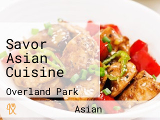 Savor Asian Cuisine