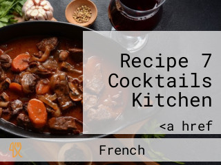 Recipe 7 Cocktails Kitchen