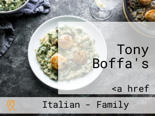 Tony Boffa's