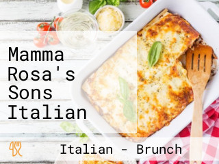 Mamma Rosa's Sons Italian Catering Deli