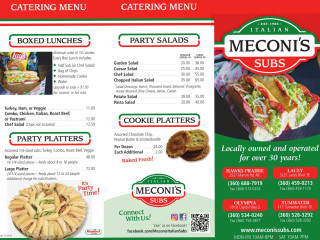 Meconi's Italian Subs