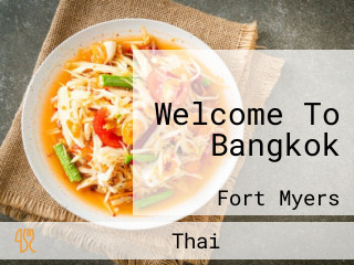 Welcome To Bangkok