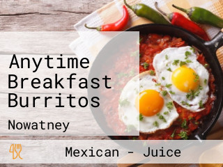 Anytime Breakfast Burritos