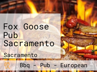 Fox Goose Pub Sacramento