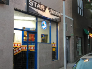 Star Diner In White Pla