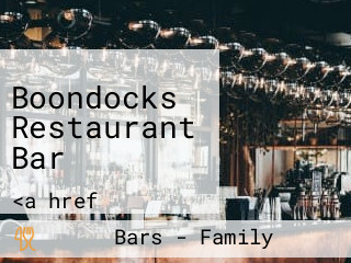 Boondocks Restaurant Bar