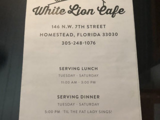 White Lion Cafe