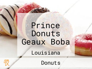 Prince Donuts Geaux Boba