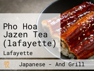 Pho Hoa Jazen Tea (lafayette)