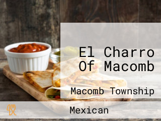 El Charro Of Macomb