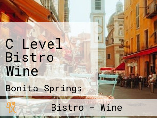 C Level Bistro Wine