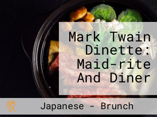Mark Twain Dinette: Maid-rite And Diner