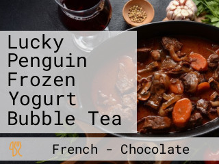 Lucky Penguin Frozen Yogurt Bubble Tea
