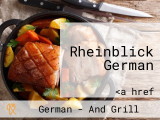 Rheinblick German
