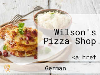 Wilson's Pizza Shop