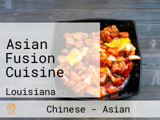 Asian Fusion Cuisine