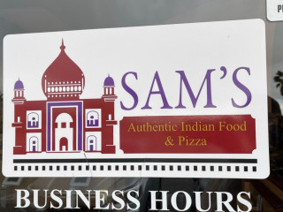 Sam's Indian Food Pizza