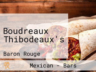 Boudreaux Thibodeaux's