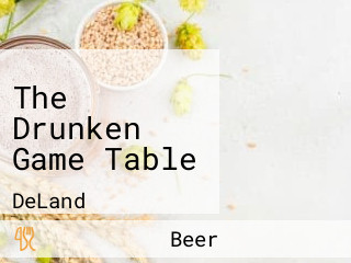 The Drunken Game Table