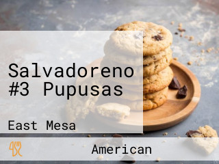 Salvadoreno #3 Pupusas