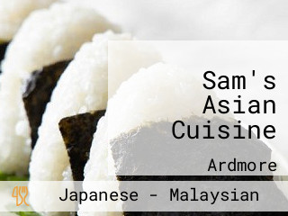 Sam's Asian Cuisine