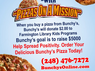 Bunchy's Chicken Pizza