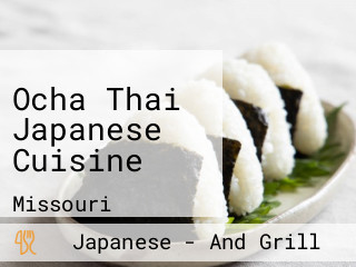 Ocha Thai Japanese Cuisine