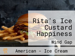 Rita's Ice Custard Happiness