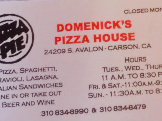 Domenick's Pizza House