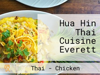 Hua Hin Thai Cuisine Everett