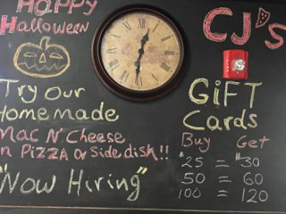 Cj 's Gourmet Pizza Grill