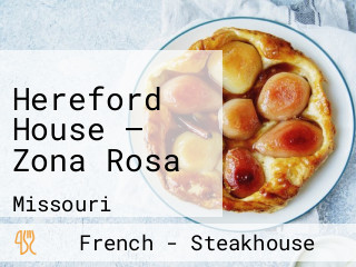 Hereford House — Zona Rosa